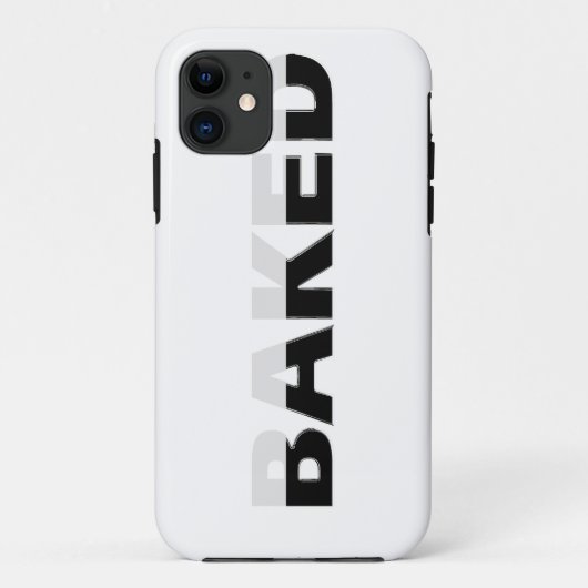 Halfgelookt ontwerp Case-Mate iPhone case (Achterkant)