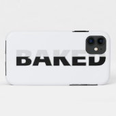 Halfgelookt ontwerp Case-Mate iPhone case (Achterkant (horizontaal))