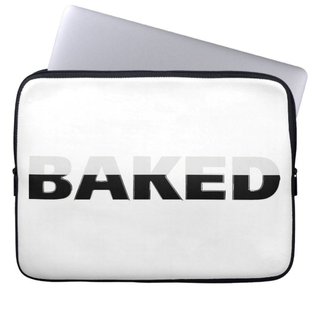 Halfgelookt ontwerp laptop sleeve (Voorkant)