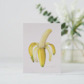 Halfgepelde bananen 1997 briefkaart (Staand voorkant)