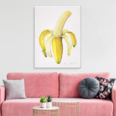 Halfgepelde bananen 1997 canvas afdruk (Insitu (Woonkamer))