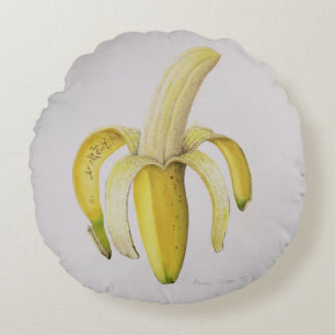 Halfgepelde bananen 1997 rond kussen