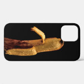 Halfgepelde bananenlevens Case-Mate iPhone case (Achterkant (horizontaal))