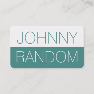 Halfgespleten duo toon vet groen wit visitekaartje