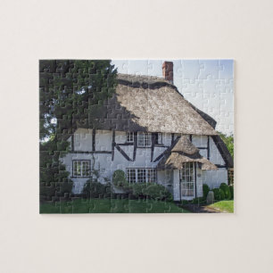 Halfgetimbered Thatched Cottage Legpuzzel