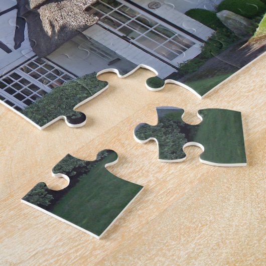 Halfgetimbered Thatched Cottage Legpuzzel (Zijkant)