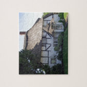 Halfgetimbered Thatched Cottage Legpuzzel (Verticaal)