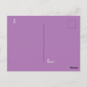 Halfglanspapier Bloemen Verjaardagsansichtkaart Briefkaart (Achterkant)