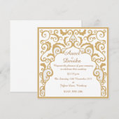 Halfglanzende 5,25 x 5,25 inch, standaard witte en kaart (Voorkant / Achterkant)