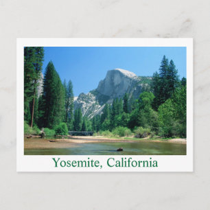 Halfhoge 20x30-kopie, Yosemite, Californië Briefkaart