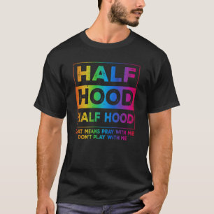 Halfhoge halfhoge Praag met me Don_t Play met M T-shirt