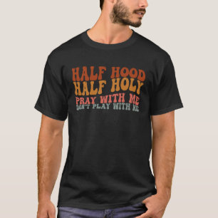 Halfhoge halfhoge roovy Retro Christelijk voor man T-shirt