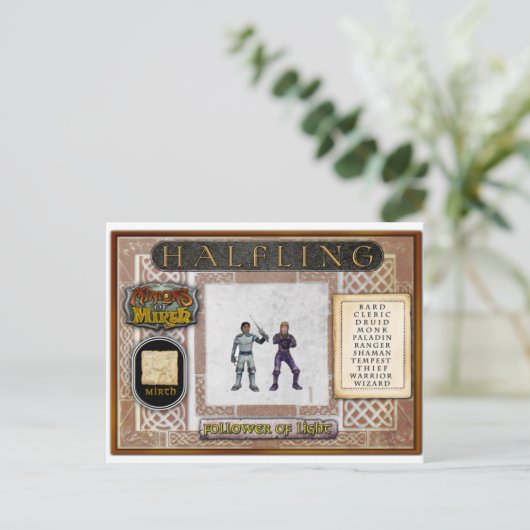 Halfhoge kaart (Staand voorkant)