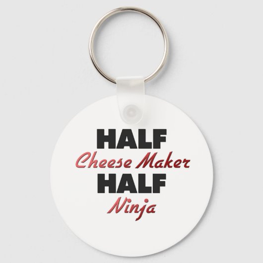 Halfhoge kaasmaker Half Ninja Sleutelhanger (Voorkant)