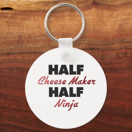 Halfhoge kaasmaker Half Ninja Sleutelhanger (Voorkant)