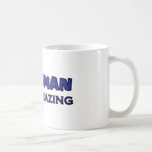 Halfhoge mannen koffiemok (Rechts)