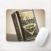 Halfhyde Coffee Co Retro Koffie Tin Muismat (Met muis)