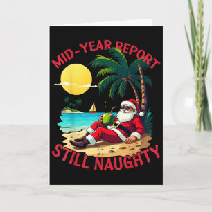 Halfjaar Rert Nog steeds stout Grappig kerstfeest Kaart