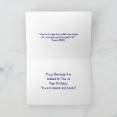 Halfjaarlijkse 50e verjaardag kaart (Binnen)