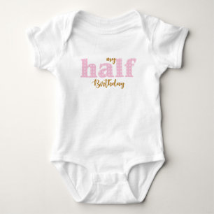 Halfjaarlijkse bodysuit voor meisjes