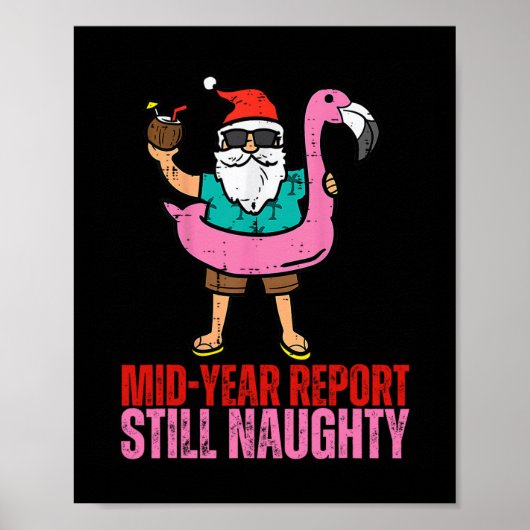 Halfjaarverslag nog steeds stout kerst in juli Sa Poster (Voorkant)