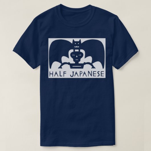 HalfJapans monster papier snijden van Jad Fair T-shirt (Design voorkant)