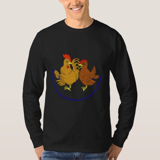 Halfkipspringtouw T-shirt (Voorkant)