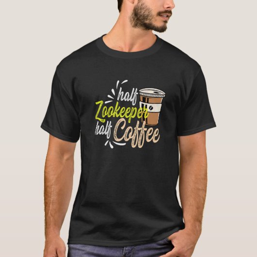 Halfkoffie T-shirt (Voorkant)