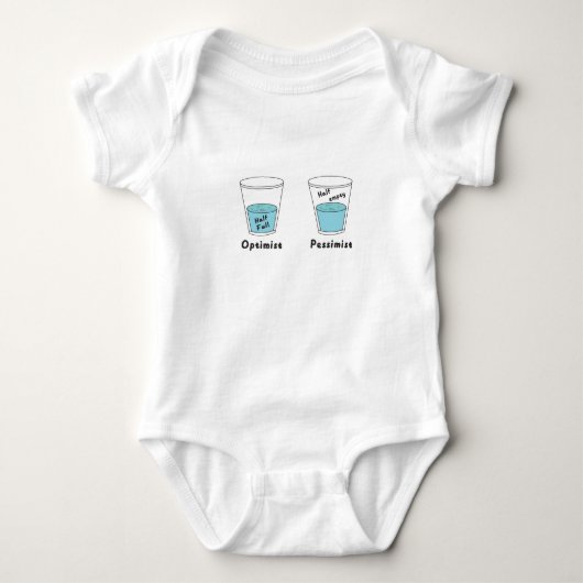 Halfledige of halflege Optimist Romper (Voorkant)
