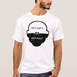 Halfledige of halve volledige schroefdraad t-shirt