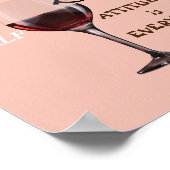 Halfleeg of half vol? Attitude is alles Poster (Hoek)