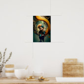 Halfling Avonturenposter | D&D Kunst 4 Poster (Keuken)