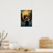 Halfling Avonturenposter | D&D Kunst 5 Poster (Keuken)