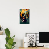 Halfling Avonturenposter | D&D Kunst 5 Poster (Thuiskantoor)