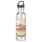Halfling en Spaceman Logo Water Fles (Voorkant)