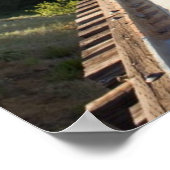 Halfmaan Trestle (Brug 22) Poster van 28 x 20 inch (Hoek)