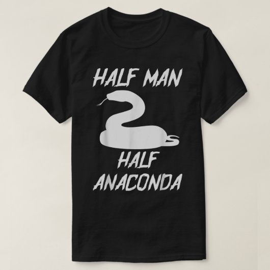 HalfMan Anaconda Anaconda T-shirt (Design voorkant)