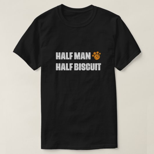 Halfman halve koekjes t/m shirt (Design voorkant)