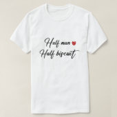 Halfman halve koekjes t/m shirt (Design voorkant)