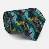 halfmeisjesprint stropdas (Opgerold)