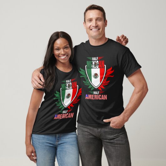 HalfMexicaans halfAmerikaans shirt (Unisex)