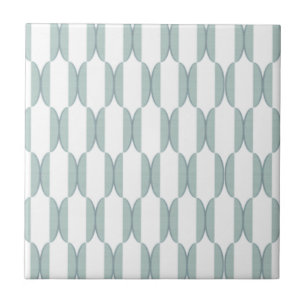 HALFMOON IN LICHT GROENE KLEUR TEGELTJE