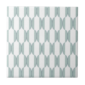 HALFMOON IN LICHT GROENE KLEUR TEGELTJE