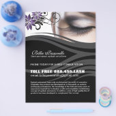 Halfpermanente wimpers voor de uitbreiding van het flyer (Enkel)