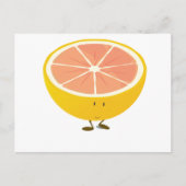 Halfpompelmoes Briefkaart (Voorkant)