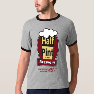 Halfpuntige sierstrip t-shirt