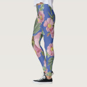 Halfroze, roze, modern leggings (Links)