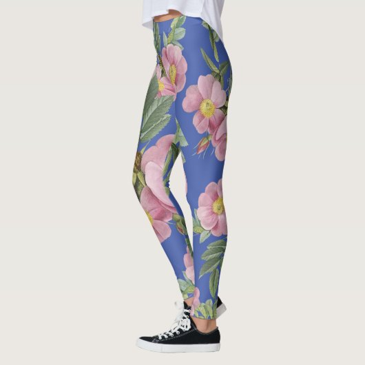 Halfroze, roze, modern leggings (Links)