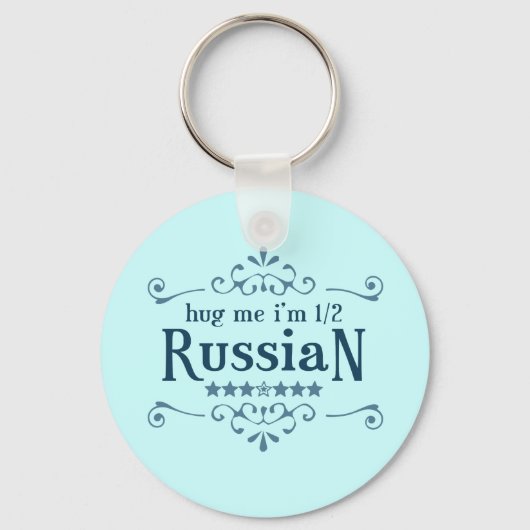 HalfRussisch Sleutelhanger (Voorkant)