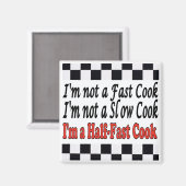 Halfsnelle cook magneet (Voorkant / Achterkant)